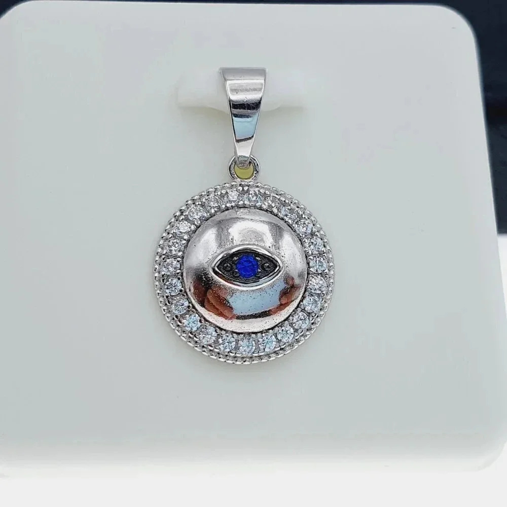 "925 sterling silver luxury CZ Pendant, Best for gift, RJUS2096